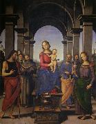 Pietro Perugino Fano Altarpiece Germany oil painting artist